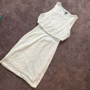Off white lace dress
